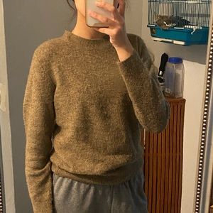 H&M Brown Knit Sweater